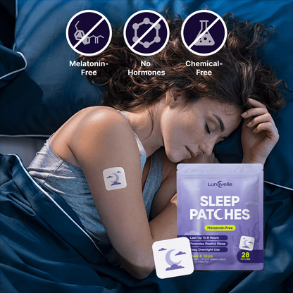 Lunavelle Sleep Patches, Natural Plant Based Sleep Support, Sleep All Night Long